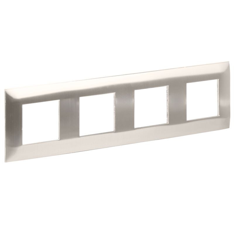 рамка 4-м skandy sk-f34n металл никель iek sk-m42-m-k50 от BTSprom.by