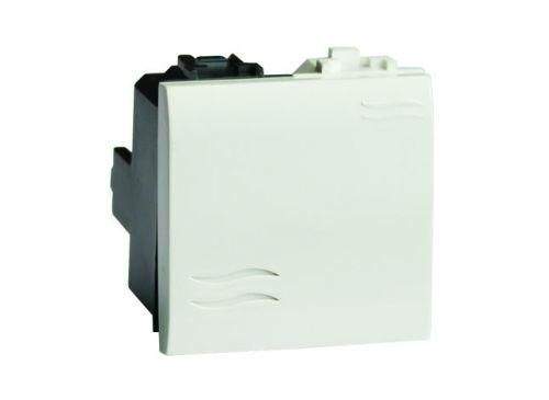 выключатель 1-кл. 2мод. brava 16а ip20 сл. кость dkc 75002s от BTSprom.by