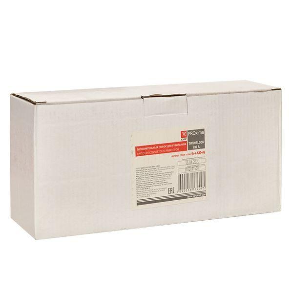  Полюс дополнительный 630А для рубильника TwinBlock PROxima EKF tb-s-630-dp фото в каталоге от BTSprom.by