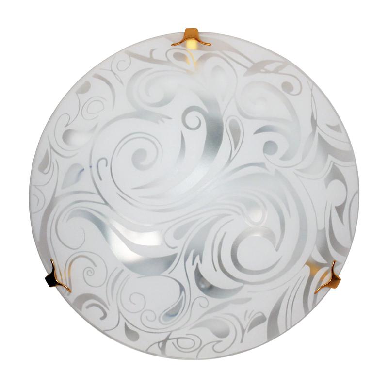 светильник нпб 06-3х60 м65 "иней" 400 матов. бел./клипсы зол. (инд. упак.) элетех 1005204964 от BTSprom.by