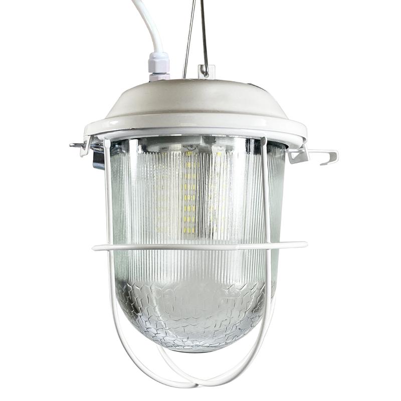 светильник светодиодный "желудь а" спецсвет 03-015-101 [520] подвесной с реш. 220в 15вт 4000к 1700лм ухл2 ip65 гу (дсп) элетех 1030450520 от BTSprom.by