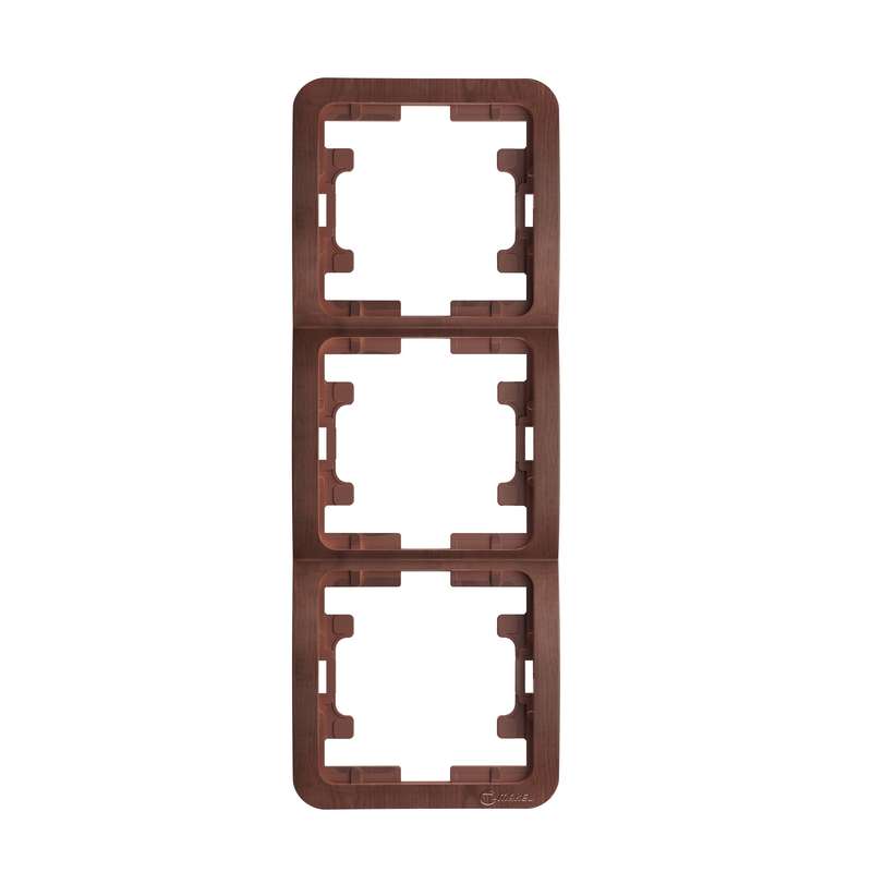 рамка 3-м mimoza верт. орех makel 24033 от BTSprom.by рамка 3-м mimoza верт. орех makel 24033 от BTSprom.by