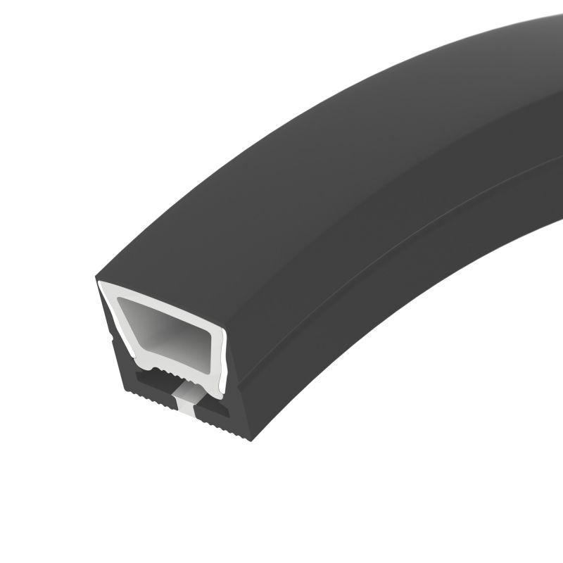 профиль силиконовый wph-flex-1616-top-s11-5m full black силикон (уп.5м) arlight 045774 от BTSprom.by