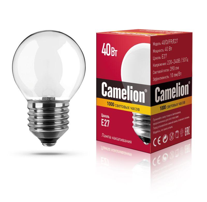 лампа накаливания mic d fr 40вт e27 camelion 9869 от BTSprom.by
