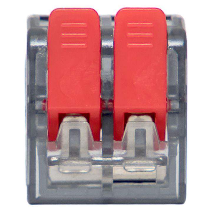  Клемма строительно-монтажная СМК 221-412 с рычагом 2 отверстия 0.2-4.0кв.мм (блист.20шт) PROxima EKF plc-smk-221-412b-20 фото в каталоге от BTSprom.by