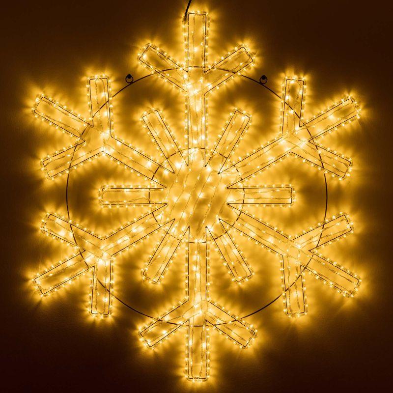 фигура ard-snowflake-m11-1250x1200-604led warm (230в 36.5вт) (ip65) ardecoled 034261 от BTSprom.by