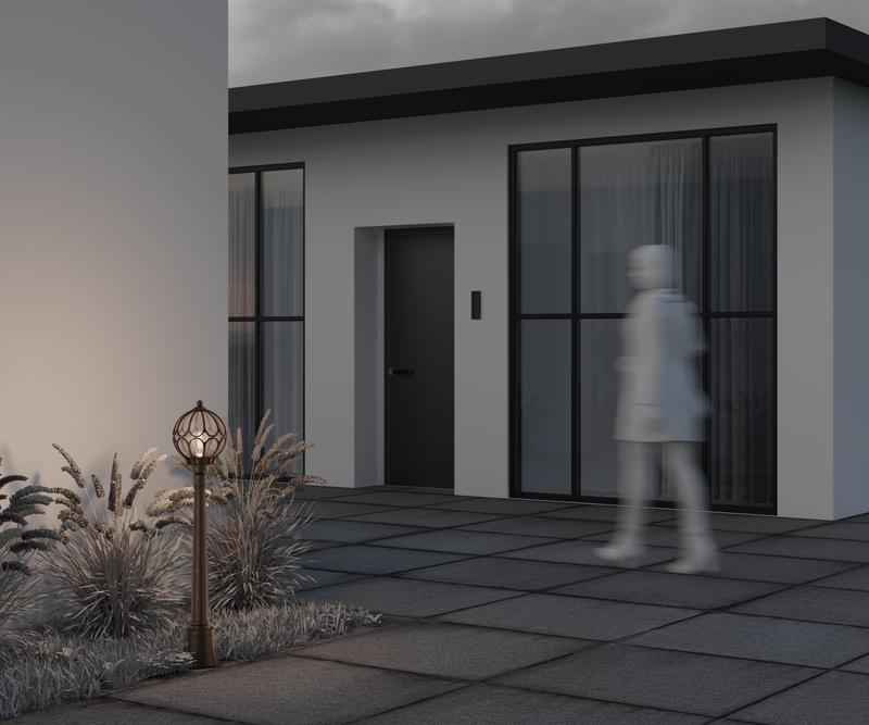  Светильник Via 1х60Вт E27 IP44 ландшафтный Maytoni O023FL-01G фото в каталоге от BTSprom.by