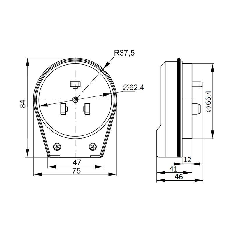  Вилка силовая для электроплиты с заземл. IP20 40А 250В Rexant 11-8519 фото в каталоге от BTSprom.by