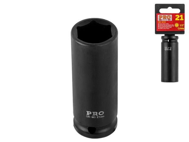 головка ударная 1/2" 21мм 6гр. глубокая pro startul (pro-30121) pro-30121 от BTSprom.by