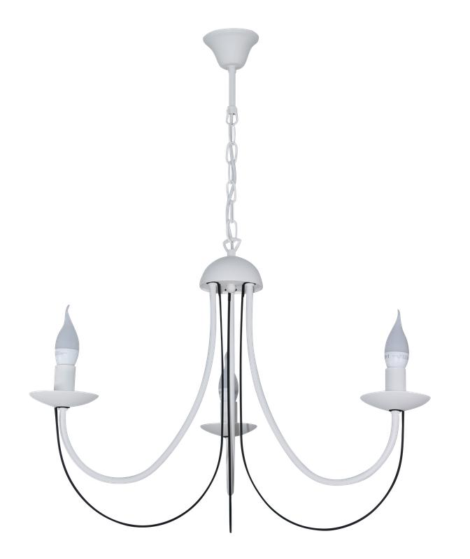 светильник "астра" 231 нсб 01-3х60-179 e14 (им) подвесной бел. муар./черн. муар. элетех 1005405421 от BTSprom.by