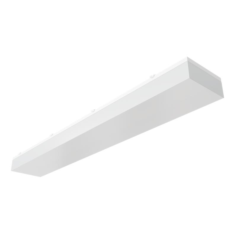 светильник светодиодный дпо46-38-802 contur f 940 led 38вт 4000к 3990лм 105лм/вт 1282х202х88 ra>90 pf=0.95 ip54 рассеив. опал. пк ардатов 1046838802 от BTSprom.by