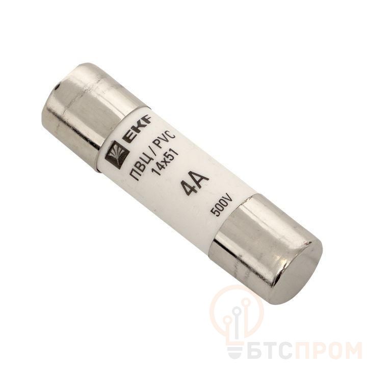 Вставка плавкая цилиндрическая ПВЦ 14х51 4А EKF pvc-14x51-4 фото в каталоге от BTSprom.by  Вставка плавкая цилиндрическая ПВЦ 14х51 4А EKF pvc-14x51-4 фото в каталоге от BTSprom.by