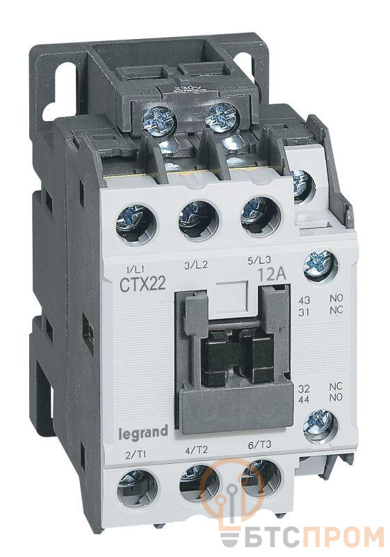 Контактор CTX3 3п 12А кат. 380В AC 1НО+1НЗ Leg 416098 фото в каталоге от BTSprom.by  Контактор CTX3 3п 12А кат. 380В AC 1НО+1НЗ Leg 416098 фото в каталоге от BTSprom.by