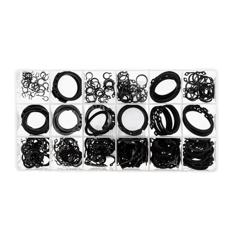  Набор наружных стопорных колец 3-32мм (300шт/уп) Kranz KR-01-3101-14 фото в каталоге от BTSprom.by