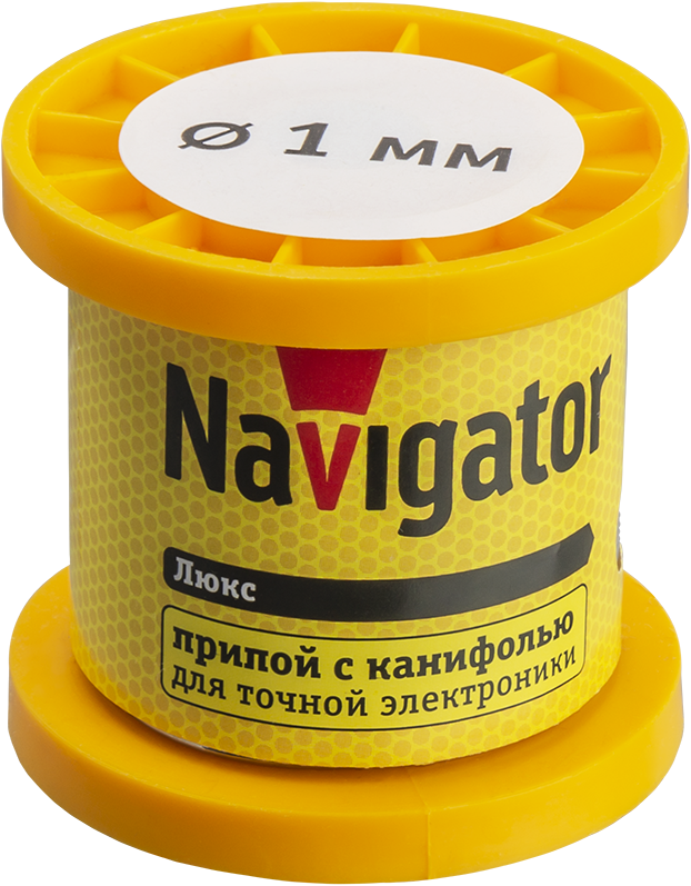 припой 93 082 nem-pos02-61k-1-k100 (пос-61; катушка; 1мм; 100 г) navigator 93082 от BTSprom.by