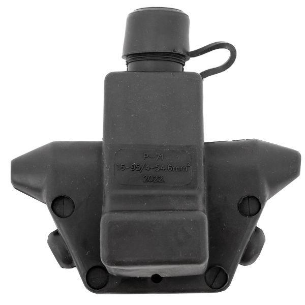  Зажим ответвительный влагозащищенный P71 16-95кв.мм / 4-54.6кв.мм EKF p-71 фото в каталоге от BTSprom.by