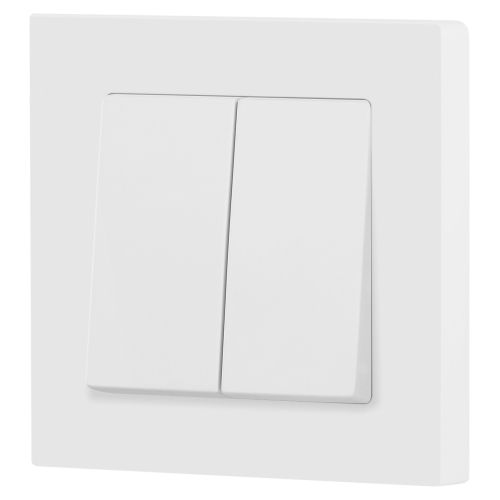  Выключатель 2-кл. СП Accent 6-104-01М 10А IP20 250В AL/CU бел. матов. Intro Б0063456 фото в каталоге от BTSprom.by