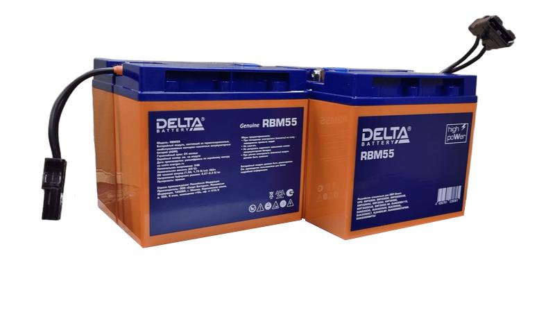 модуль батарейный 24в 36а.ч rbm55 (аналог rbc55) delta 1114010340016 от BTSprom.by