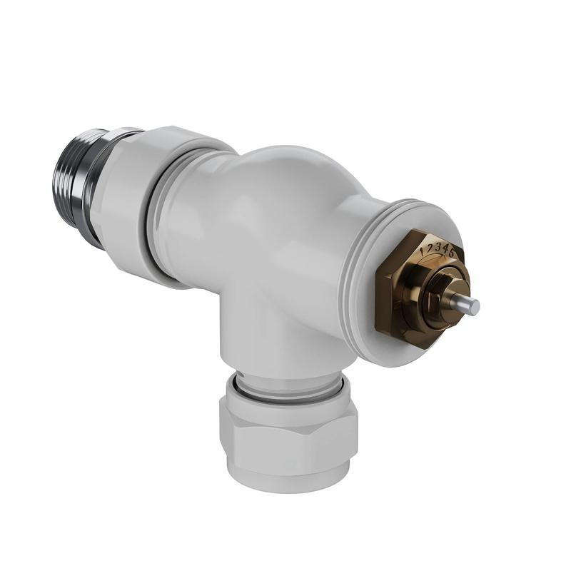  Набор термостатический осевой Design Pro 15мм М30х1.5 бел. Royal Thermo НС-1646642 фото в каталоге от BTSprom.by