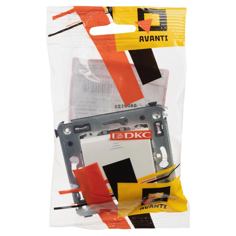  Инвертор 1-кл. 2мод. СП Avanti "Белое облако" 16А IP20 бел. DKC 4400123 фото в каталоге от BTSprom.by