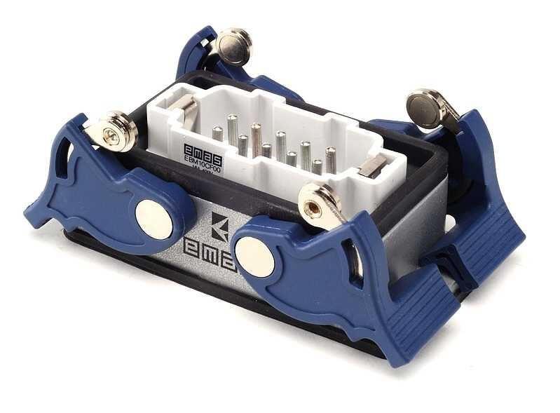 вилка низкая 4-фиксатора для панели 10п 16а emas ebm10fm44 от BTSprom.by