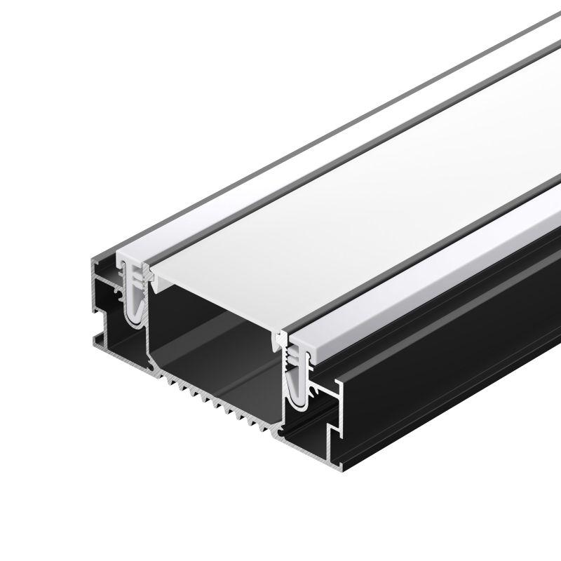профиль stretch-41-ceil-center-2000 black l2000 алюм. arlight 055206 от BTSprom.by
