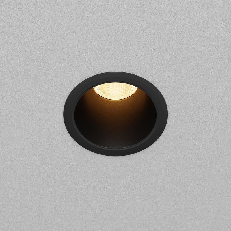  Светильник Dip 2700К 10Вт 50град. встраив. Maytoni DL116-10W-2.7K-B фото в каталоге от BTSprom.by