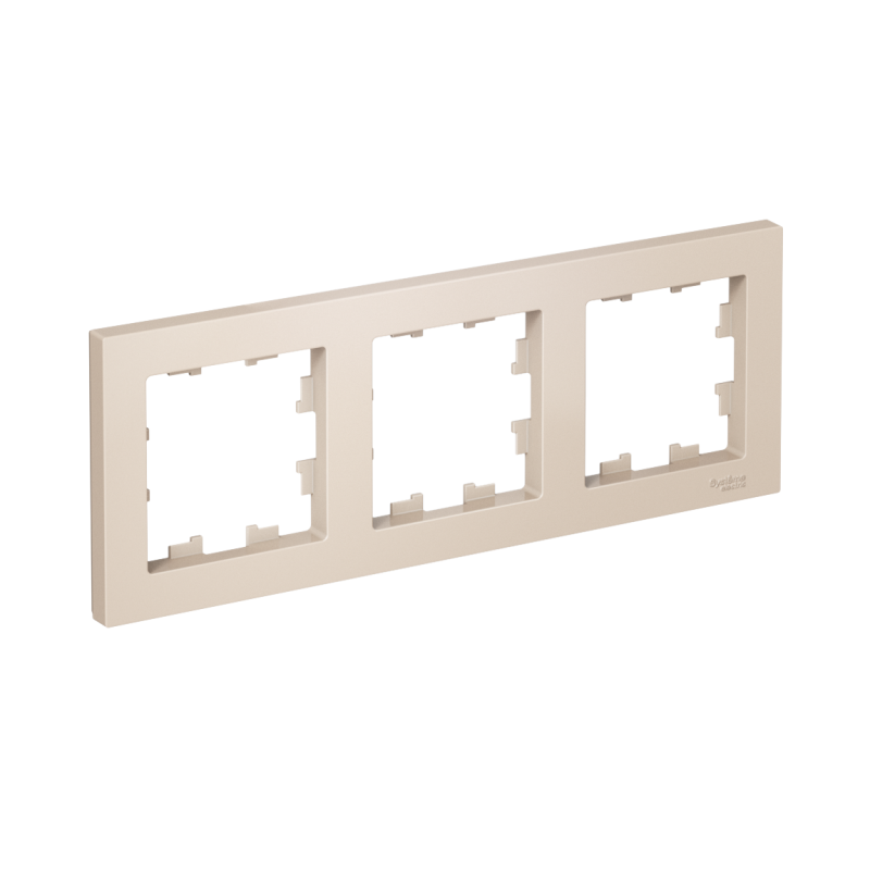 рамка 3-м atlasdesign универс. беж. se atn000203 от BTSprom.by