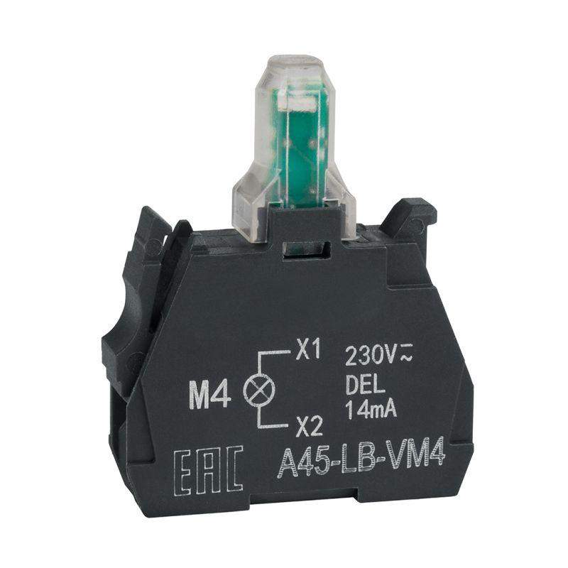 блок световой optisignal d22 a45-lb-vm4 красн. 230-240vac zbvm4 кэаз 332209 от BTSprom.by
