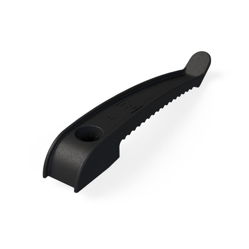 держатель круглого кабеля односторонний для прямого монтажа на 8 мест в гофроящике черн. (уп.200шт) промрукав pr13.0491 от BTSprom.by