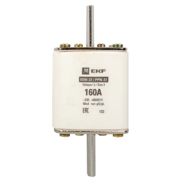  Вставка плавкая ППН-37 400/160А габарит 2 PROxima EKF fus-37/400/160 фото в каталоге от BTSprom.by