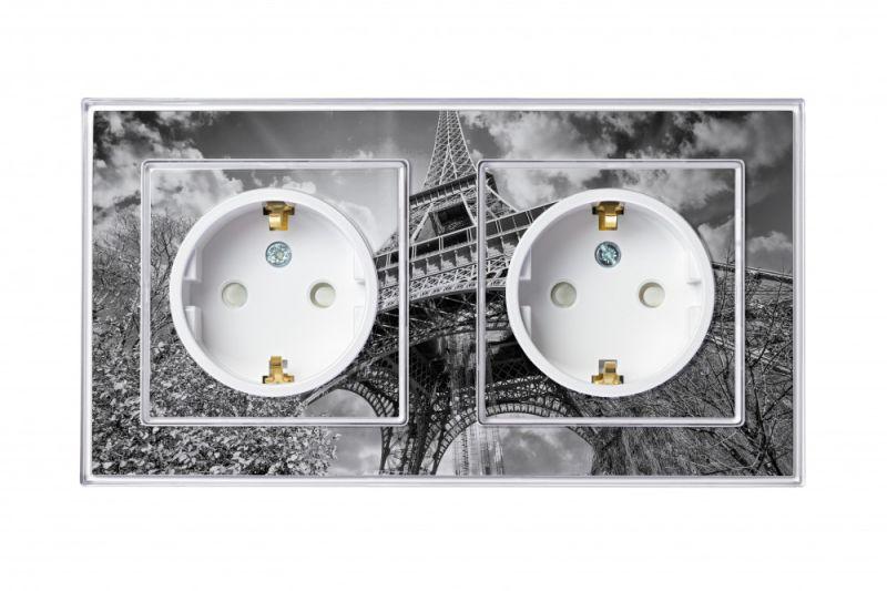  Розетка 1-м СП AtlasDesign Art 16А IP20 с заземл. защ. шторки механизм бел. SE ATN200145 фото в каталоге от BTSprom.by