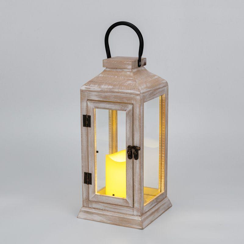 фонарь декоративный 15х15х38см тепл. бел. со свечкой корпус из дерева беж. neon-night 513-073 от BTSprom.by фонарь декоративный 15х15х38см тепл. бел. со свечкой корпус из дерева беж. neon-night 513-073 от BTSprom.by