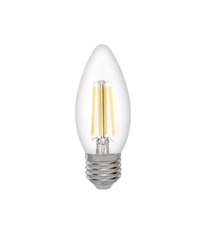 лампа светодиодная филаментная pled omni 6вт c35 3000к тепл. бел. e27 230в/50гц cl jazzway 5020481 от BTSprom.by