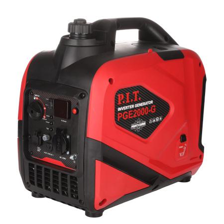 генератор бензиновый инверторный 2.2/2.0квт 79.8куб.см 4 такт 1х220в 12в 9.6а p.i.t. pge2000-g от BTSprom.by