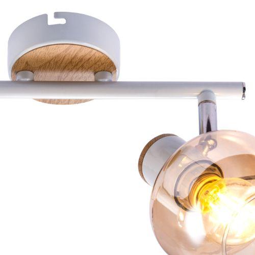  Светильник Kalisto 7025-702 2х40Вт E14 настен./потолочн. спот поворотн. Rivoli Б0047091 фото в каталоге от BTSprom.by