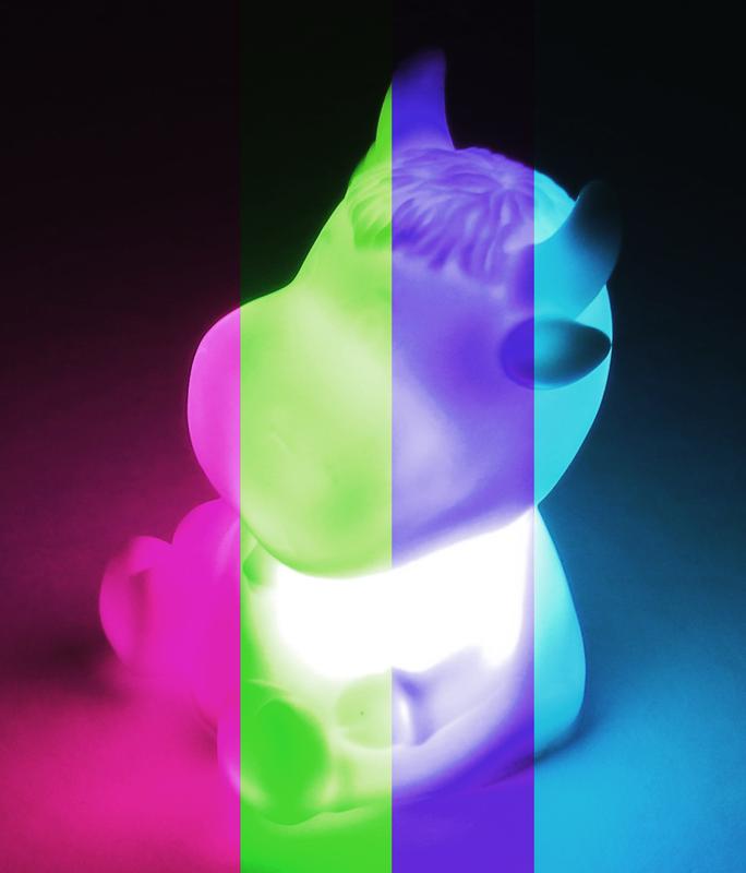 фигура светодиодная 8х7см rgb переливается разными оттенками элементы питания 3хag13 (в компл.) космос kocnl-el2020 от BTSprom.by