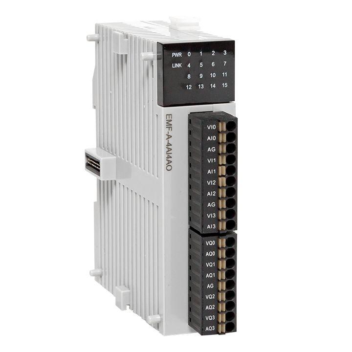 модуль аналогового в/в emf 4/4 pro-logic (без поверки) proxima ekf emf-a-4ai4ao от BTSprom.by