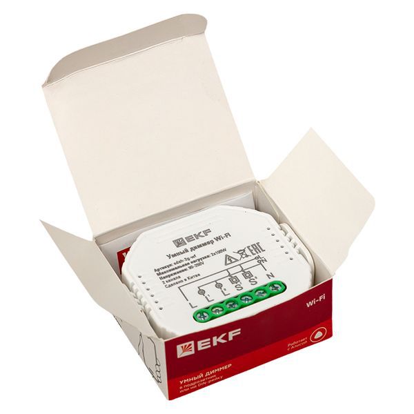  Диммер в подрозетник 2-канальный Умный Wi-Fi Connect EKF sdsh-2g-wf фото в каталоге от BTSprom.by