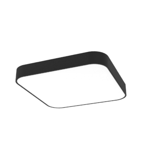 светильник светодиодный cosmo q 900х900 90вт 3000к 9800лм подвесной с опаловым рассеив. ral9005 черн. муар диммер dali varton v1-r0-9q503-30d01-2009030 от BTSprom.by