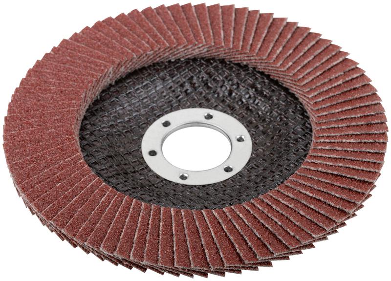  Круг лепестковый торцевой плоский 125мм P 80 MOS 39876М фото в каталоге от BTSprom.by