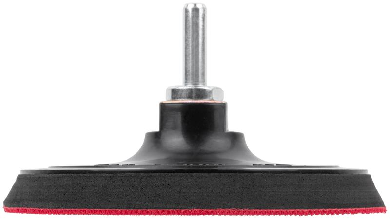  Диск шлифовальный с липучкой гайка М14 + переходник для дрели 125х10мм черн. FIT 39627 фото в каталоге от BTSprom.by