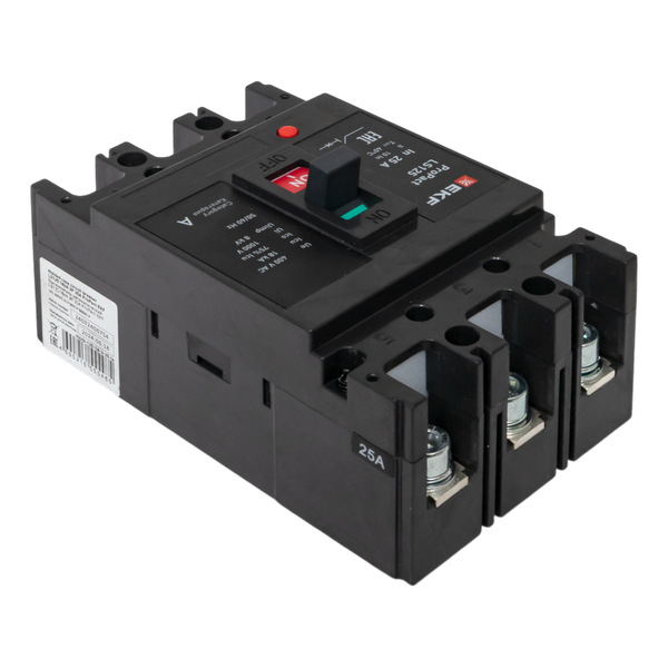  Выключатель автоматический 3п 25А 18кА LS125 ProPact EKF mccb-125-18-3-25-ls фото в каталоге от BTSprom.by