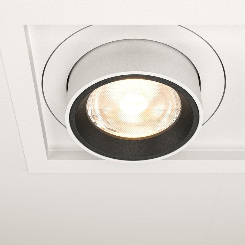  Светильник встраиваемый Hidden 3000К 2х10Вт 24град. Maytoni DL095-02-10W3K-W фото в каталоге от BTSprom.by