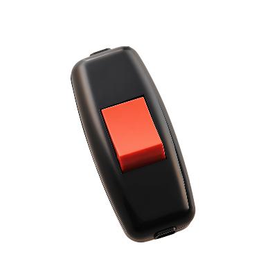 выключатель для бра accessories навесной черн./красн. lezard 715-1121-611 от BTSprom.by