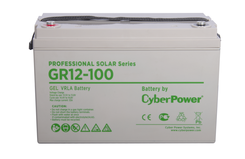 батарея аккумуляторная ps solar (gel)gr 12-100/12в 100а.ч cyberpower 1000527517 от BTSprom.by