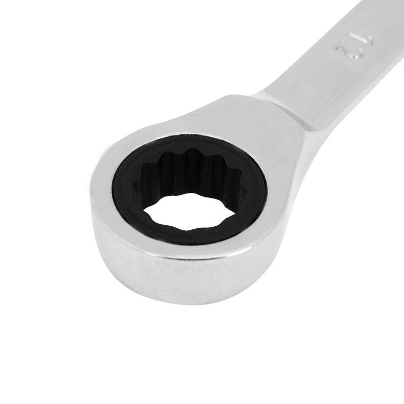  Ключ комбинированный трещоточный 12мм CrV зеркальный хром Rexant 12-5807-1 фото в каталоге от BTSprom.by