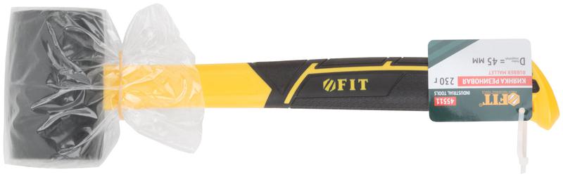  Киянка 45мм 230г фибергласовая ручка резинов. FIT 45511 фото в каталоге от BTSprom.by