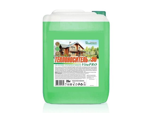 теплоноситель экотерм  vitapro (-30с) кан. 20 кг., ecotherm 430212024 от BTSprom.by