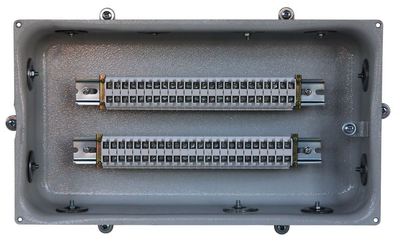 коробка клеммная кзна-48 у2 48 зажимов ip54 (заглушка резиновая "пирамидка") электротехник et013202 от BTSprom.by